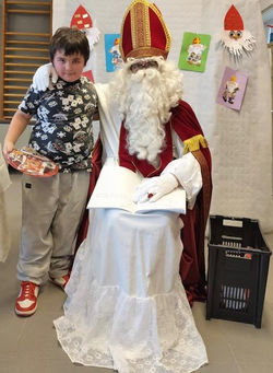 Visite de saint Nicolas