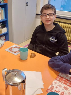 Petit déjeuner de Noël offert