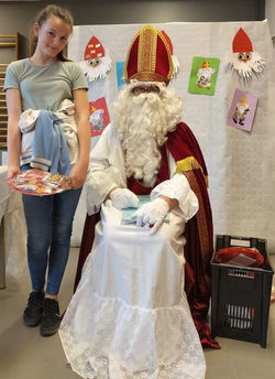 Visite de saint Nicolas