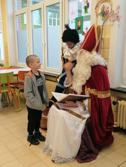 Visite de saint Nicolas