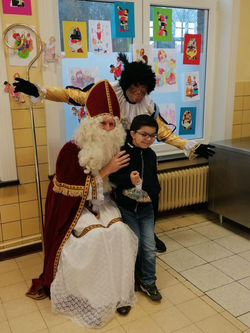 Visite de saint Nicolas