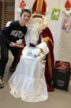 Visite de saint Nicolas