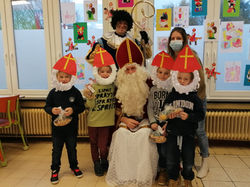 Visite de saint Nicolas