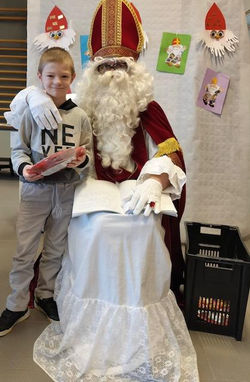 Visite de saint Nicolas