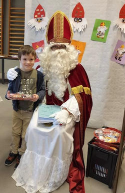 Visite de saint Nicolas