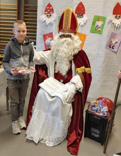 Visite de saint Nicolas
