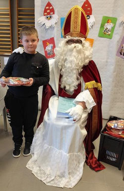 Visite de saint Nicolas