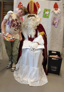 Visite de saint Nicolas