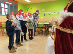 Visite de saint Nicolas