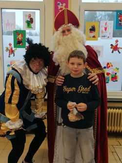 Visite de saint Nicolas