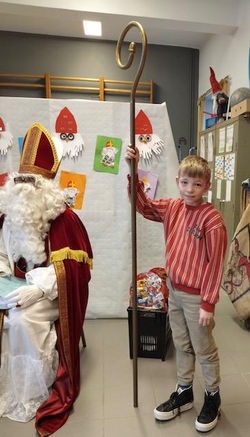 Visite de saint Nicolas