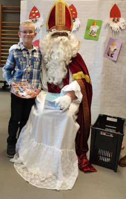 Visite de saint Nicolas