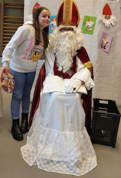 Visite de saint Nicolas