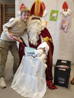 Visite de saint Nicolas