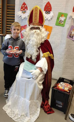 Visite de saint Nicolas
