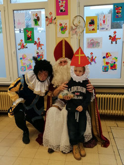 Visite de saint Nicolas