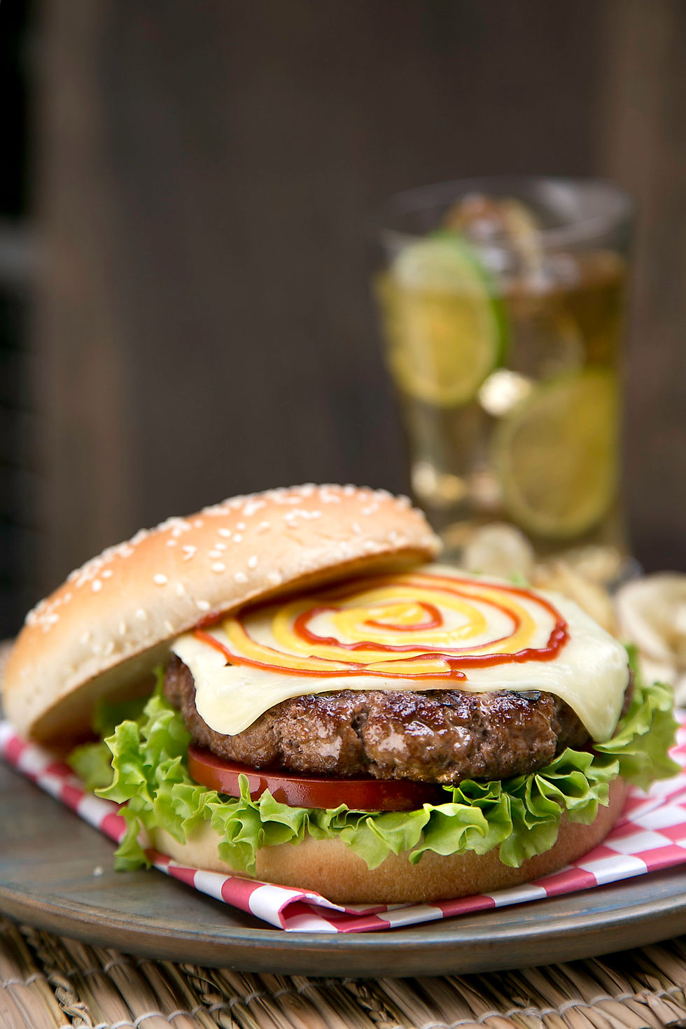 Hambueguesa doble con queso