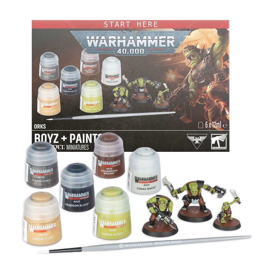 Thumbnail: Orks: Boyz + Paints