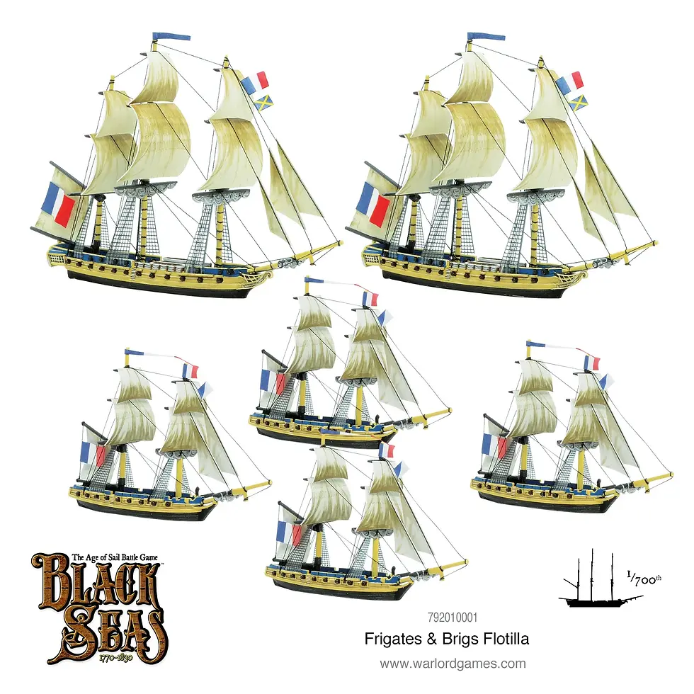 Thumbnail: Frigates & Brigs Flotilla (1770-1830)