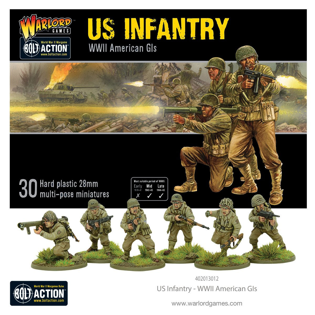 US Infantry - WW2 American GI's