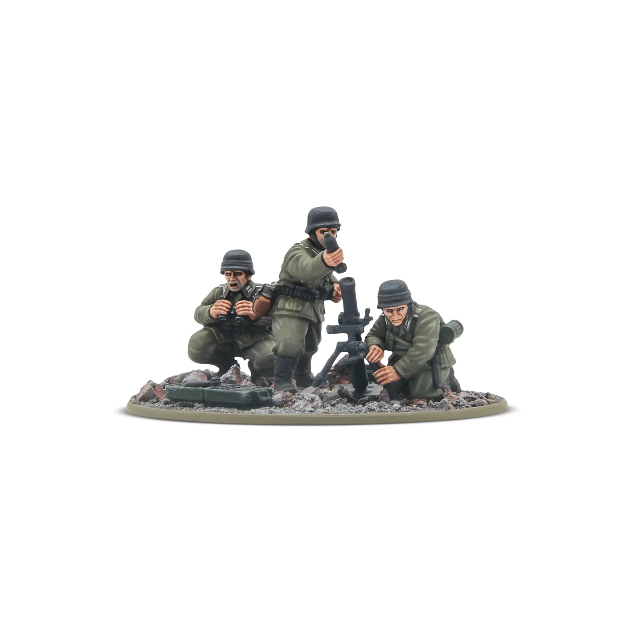 bolt action German Veteran Infantry Medium Mortar Team