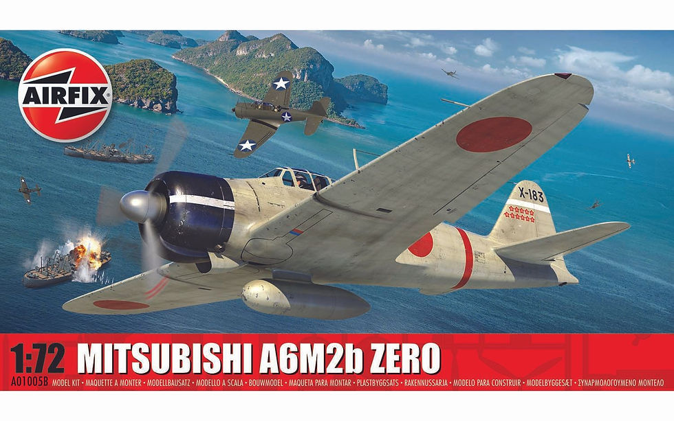 airfix Mitsubishi A6M2b Zero