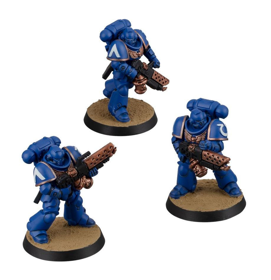 Thumbnail: Space Marines: Infernus Marines + Paint Set