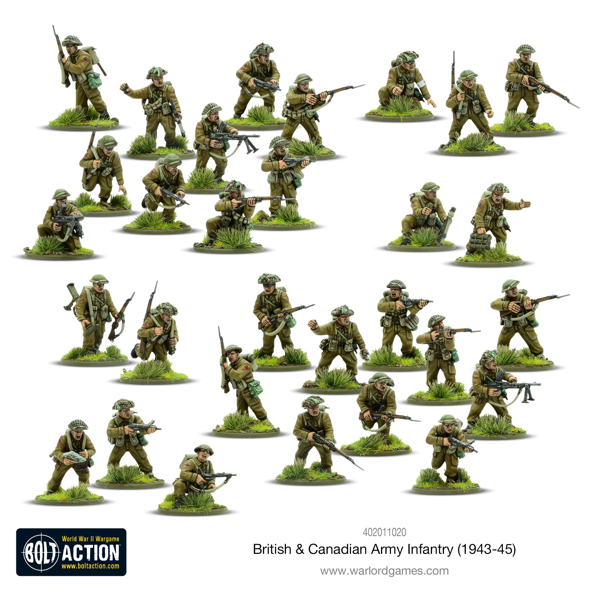 Bolt Action British & Canadian Army (1943-1945) Infantry