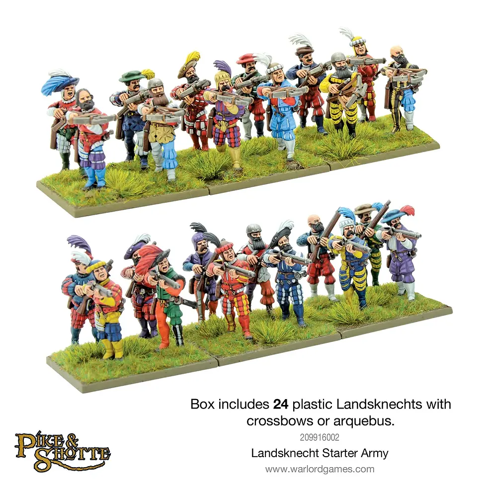 Thumbnail: pike n shotte Landsknecht Starter Army
