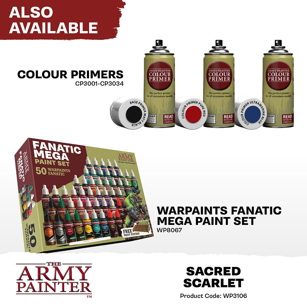 Thumbnail: Warpaints Fanatic: Sacred Scarlet