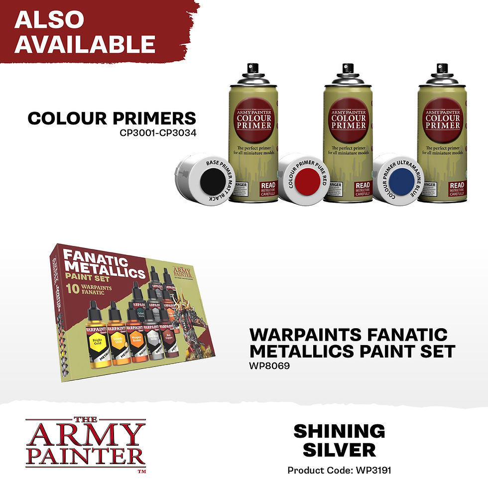 Thumbnail: Warpaints Fanatic Metallic: Shining Silver