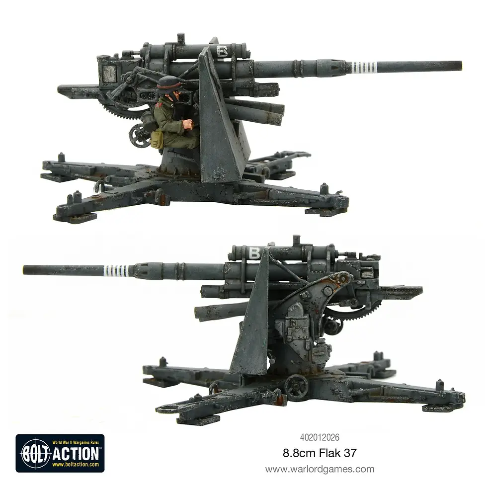 Thumbnail: German Army Flak 37 8.8cm (Plastic)