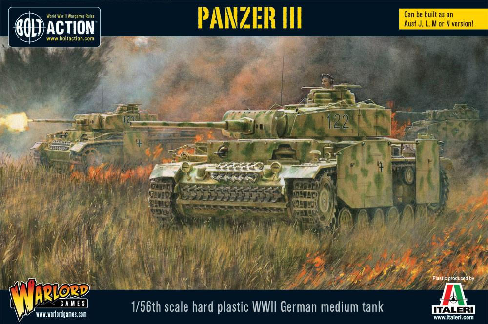 bolt action Panzer III (Plastic)
