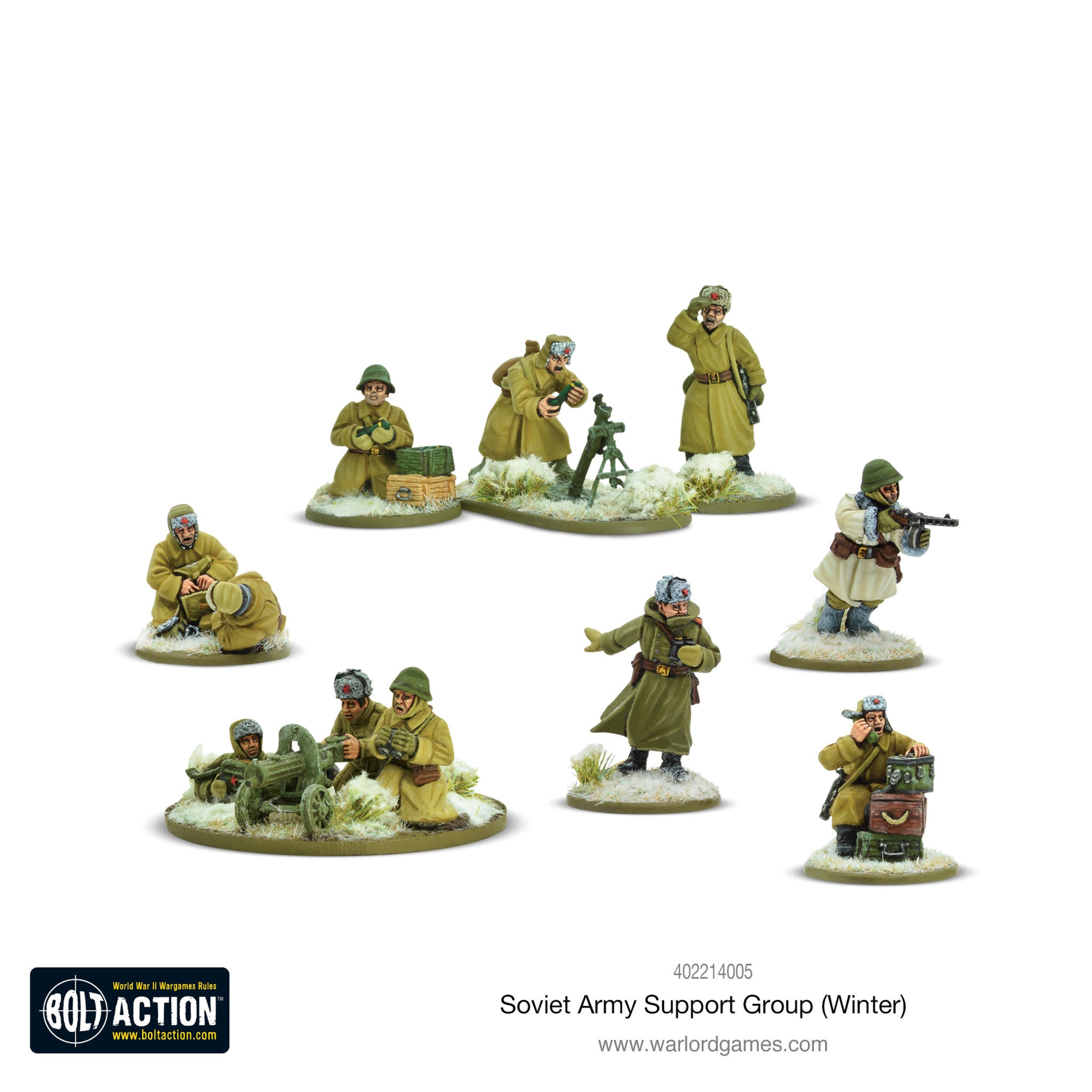 bolt action Winter Soviet Army Support Group