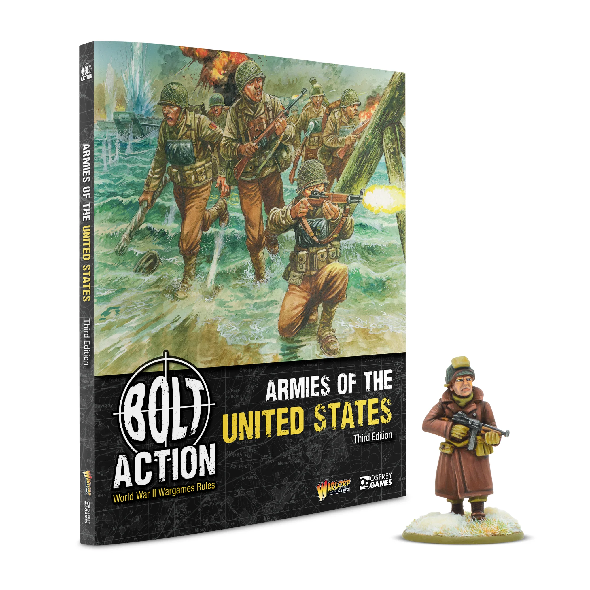 Armies of the United States: Third Edition is your essential guide to collecting and playing American forces in Bolt Action!