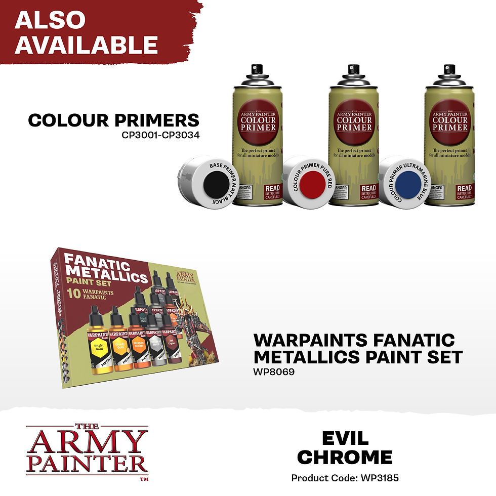 Thumbnail: Warpaints Fanatic Metallic: Evil Chrome
