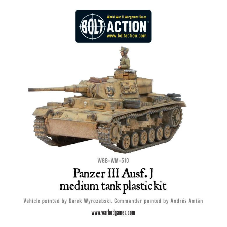 Thumbnail: bolt action Panzer III (Plastic)