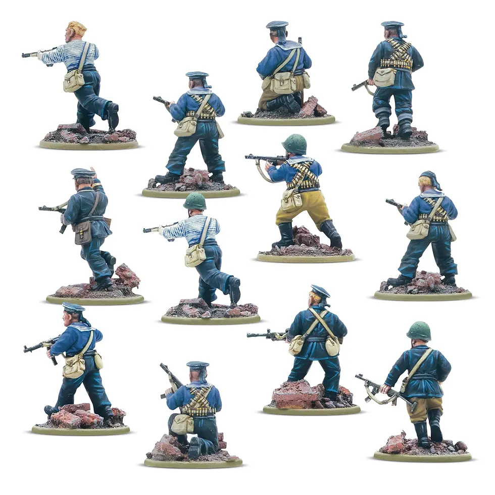Thumbnail: Soviet Naval Brigade veteran squad