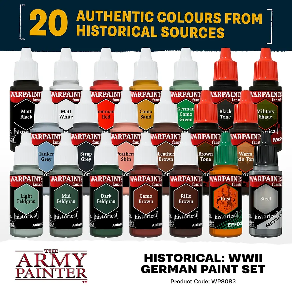 Thumbnail: Warpaints Fanatic: World War II German Paint Set