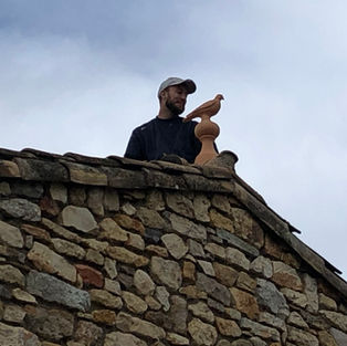 Finitions tuiles parements génoise