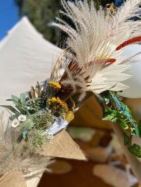 Boho wedding style