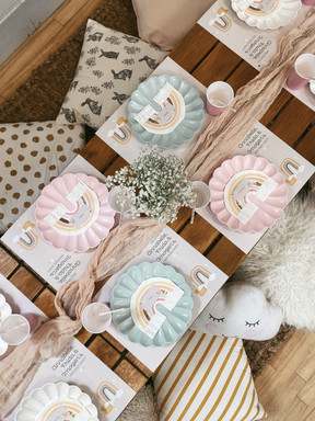Bespoke rainbows luxe picnic