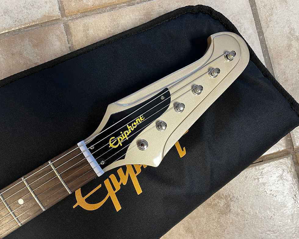 Thumbnail: 2017 Epiphone Limited Edition Joe Bonamassa "Treasure" Firebird I Polymist Gold
