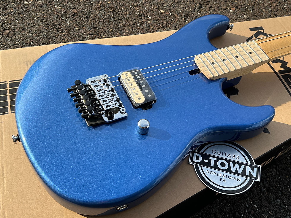 Thumbnail: Kramer The 84 Electric Guitar Blue Metallic