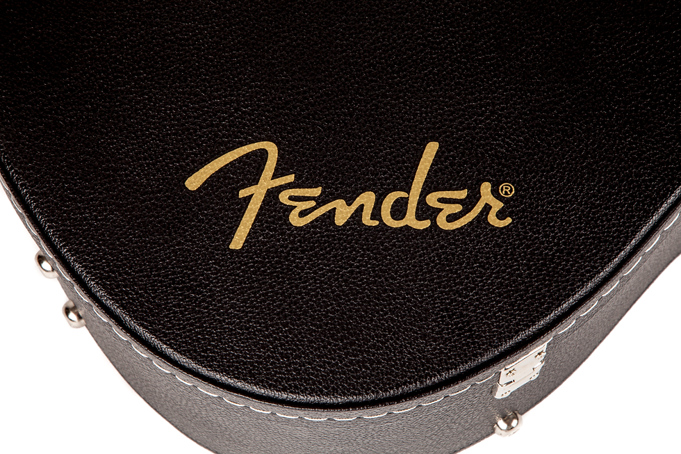 Thumbnail: Fender Flat-Top Dreadnought Acoustic Guitar Case Black