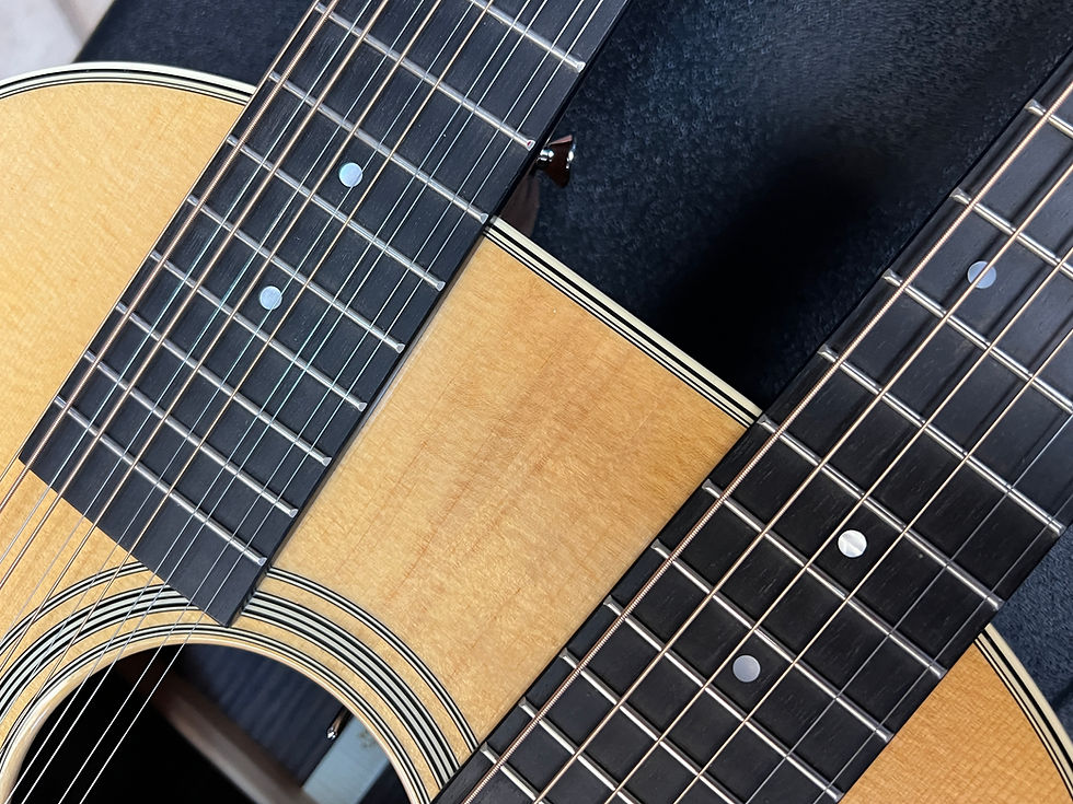 Thumbnail: 2025 CF Martin Grand J-28E DN Double Neck Acoustic-Electric Guitar Natural