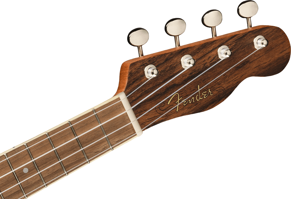 Thumbnail: 2026 Fender Zuma Exotic Concert Ukulele Walnut Fingerboard Natural Bocote