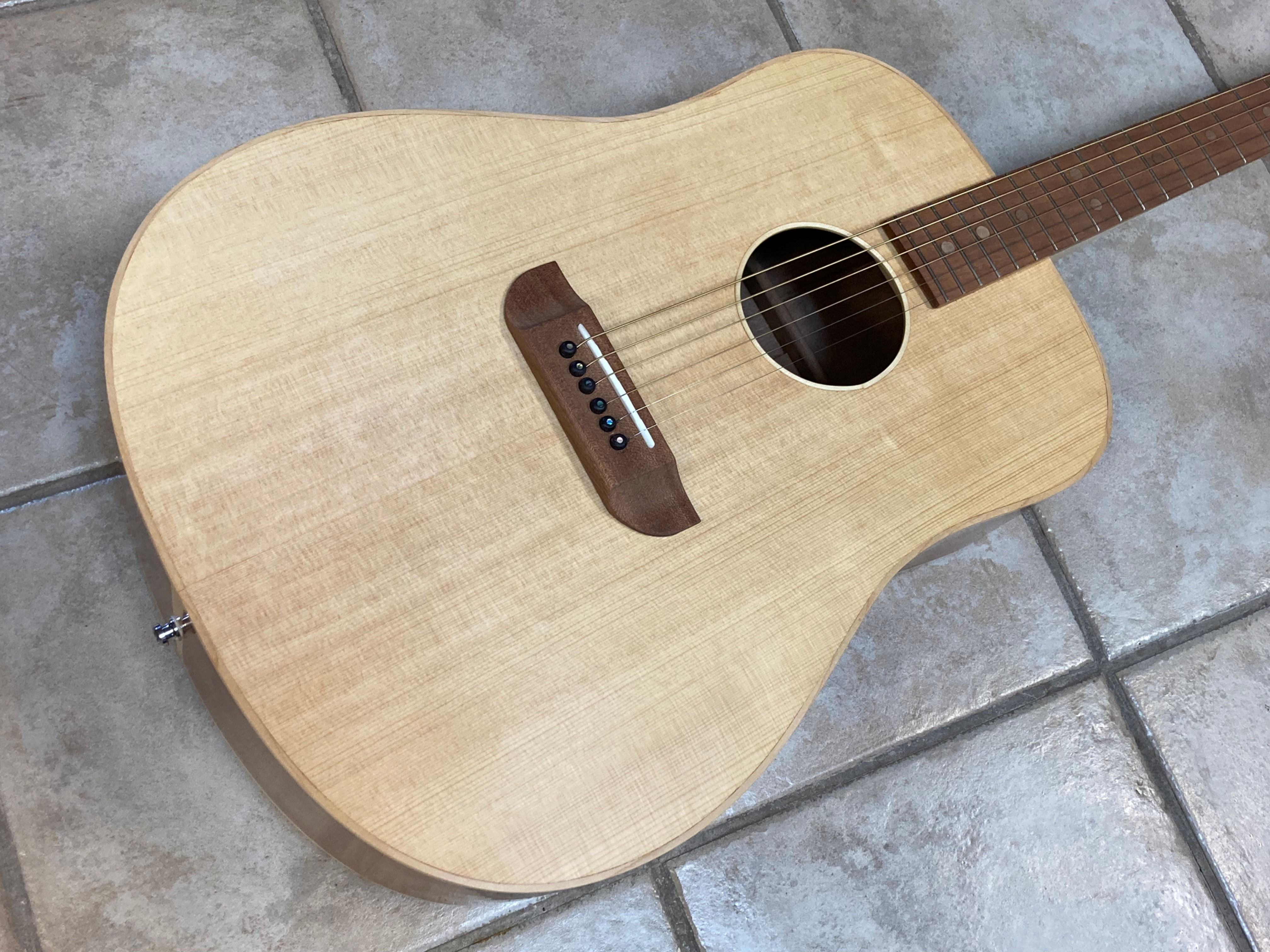 Gerstenberg Custom Guitars handmade Acoustic Guitar Dreadnought Natural USA PA