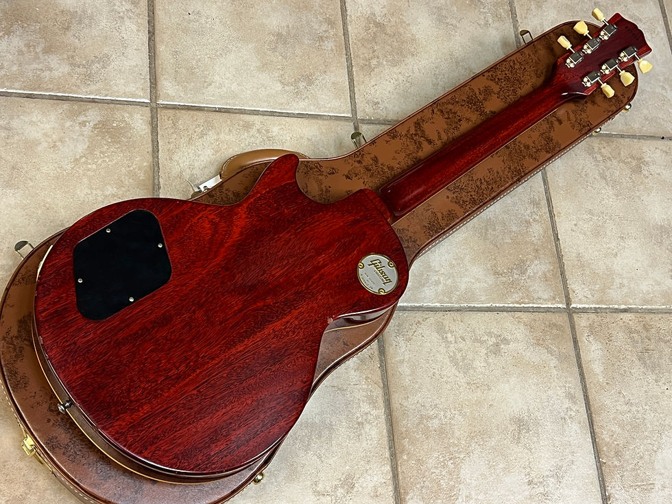 Thumbnail: 2025 Gibson 1958 Chambered Les Paul Standard Light Aged Lemon Burst Murphy Lab