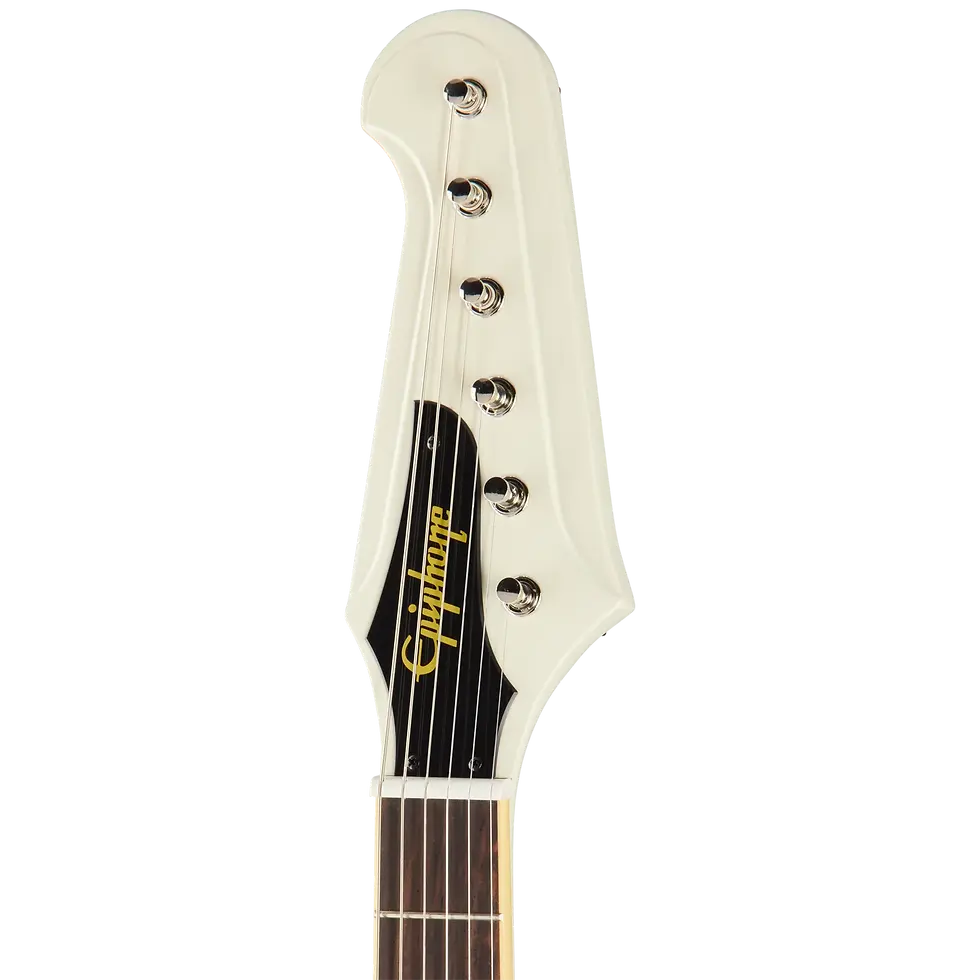 Thumbnail: 2026 Epiphone IGC 1963 IGC Firebird V Reissue with Maestro Vibrola Polaris White